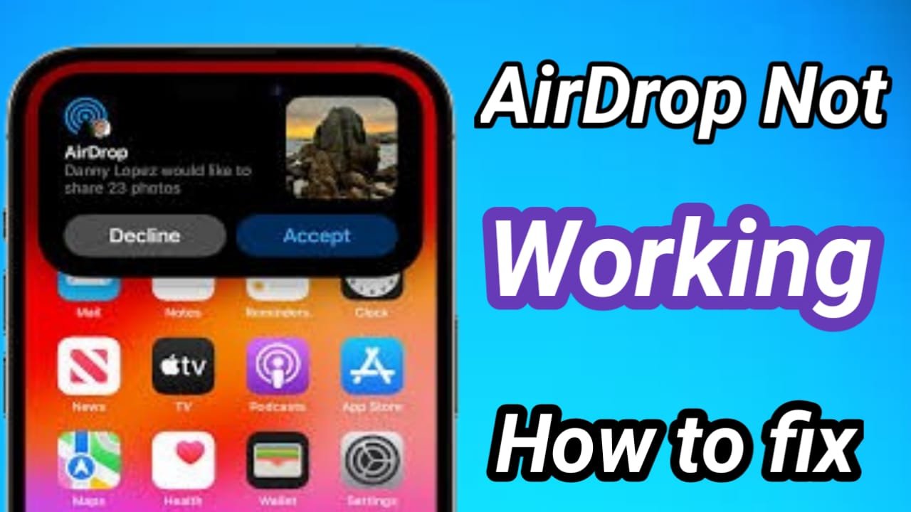 AirDrop Not Working